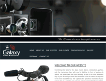 Tablet Screenshot of galaxystudio.in